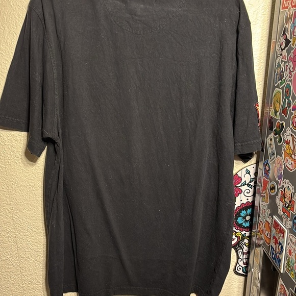 COOGI Black Short Sleeve Tee with Vibrant Patches - Picture 3 of 5